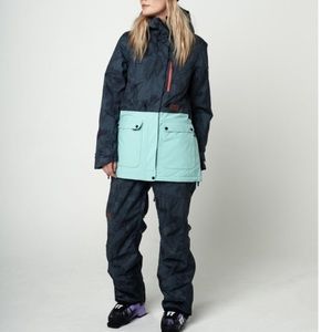 Planks good time snow pant & jacket midnight palm
